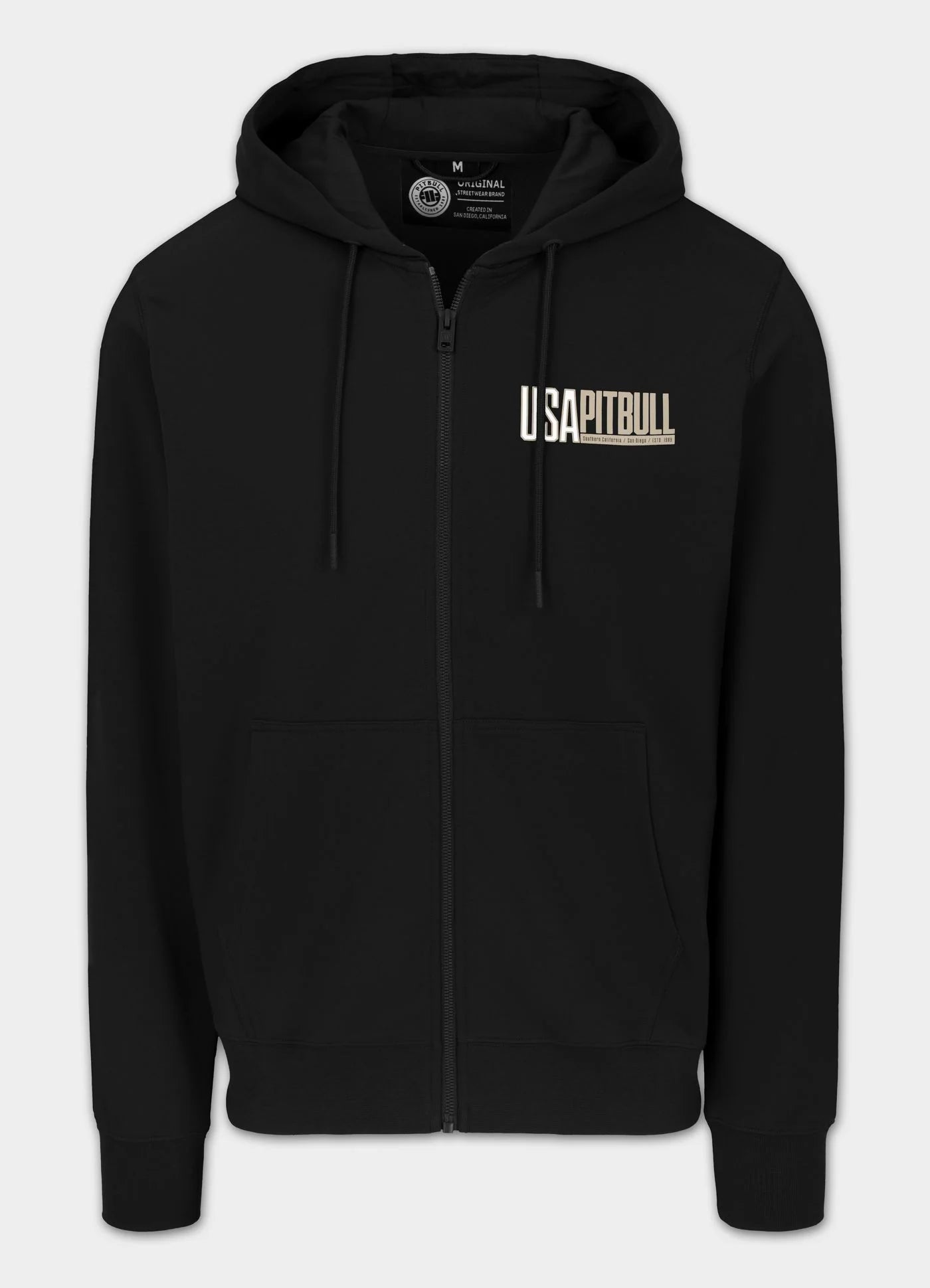 Bluza rozpinana z kapturem USA