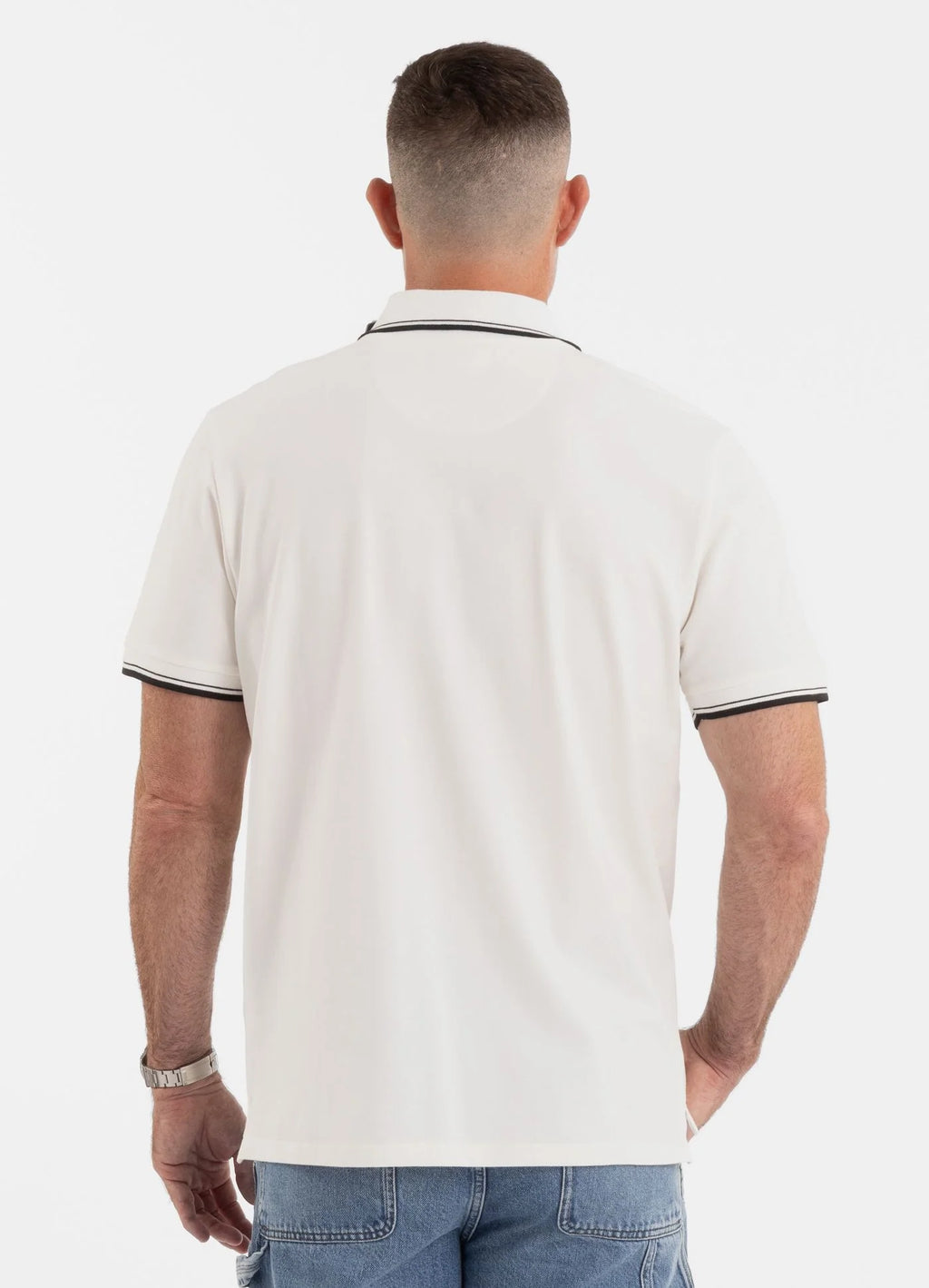Koszulka Polo Pique STRIPES REGULAR