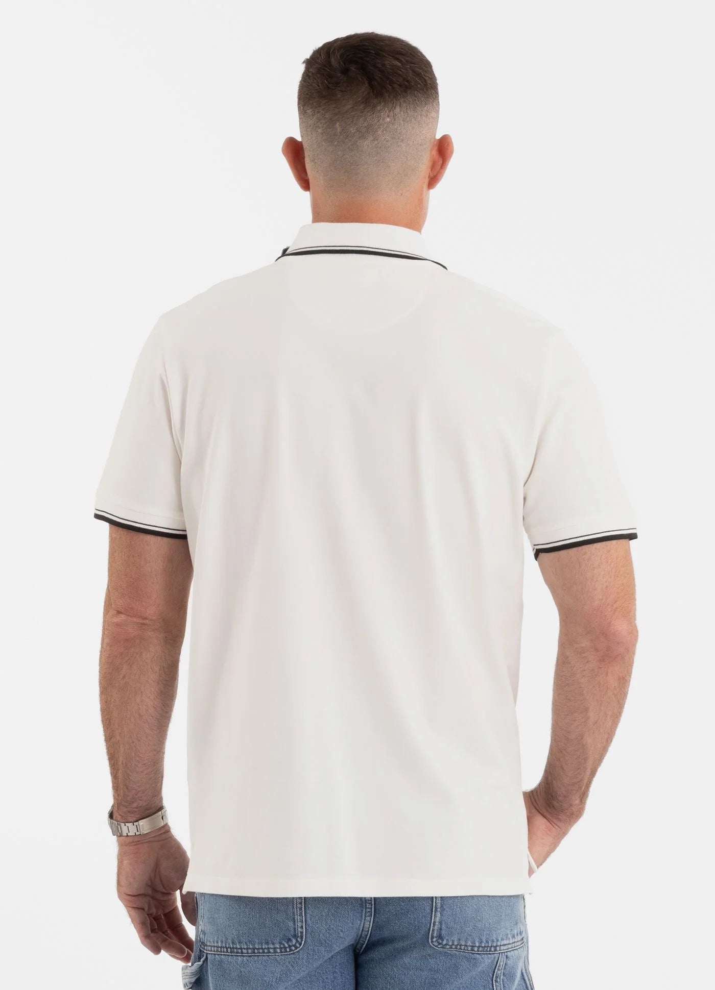 Koszulka Polo Pique STRIPES REGULAR