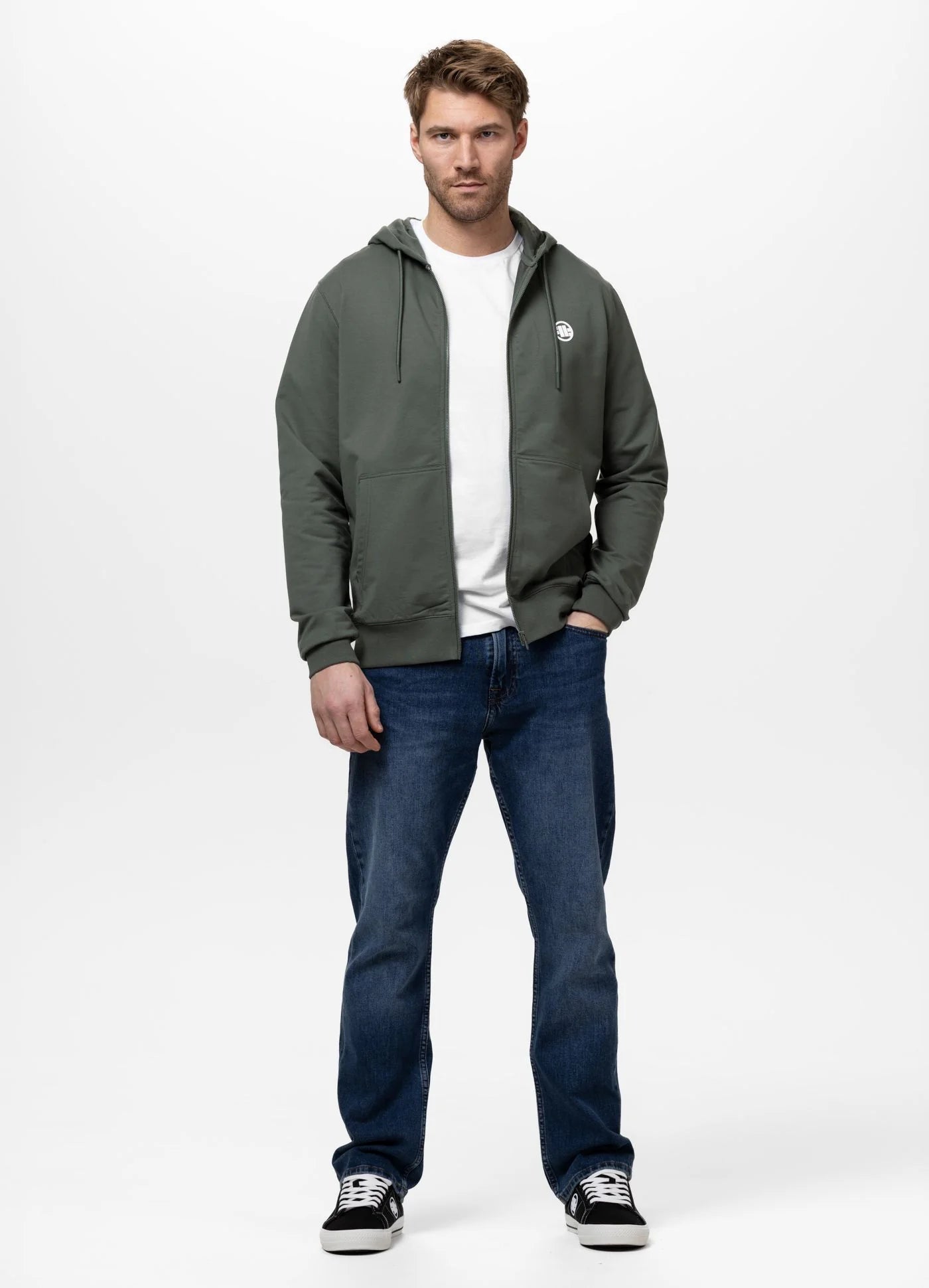 Bluza rozpinana z kapturem SMALL LOGO NUGGET