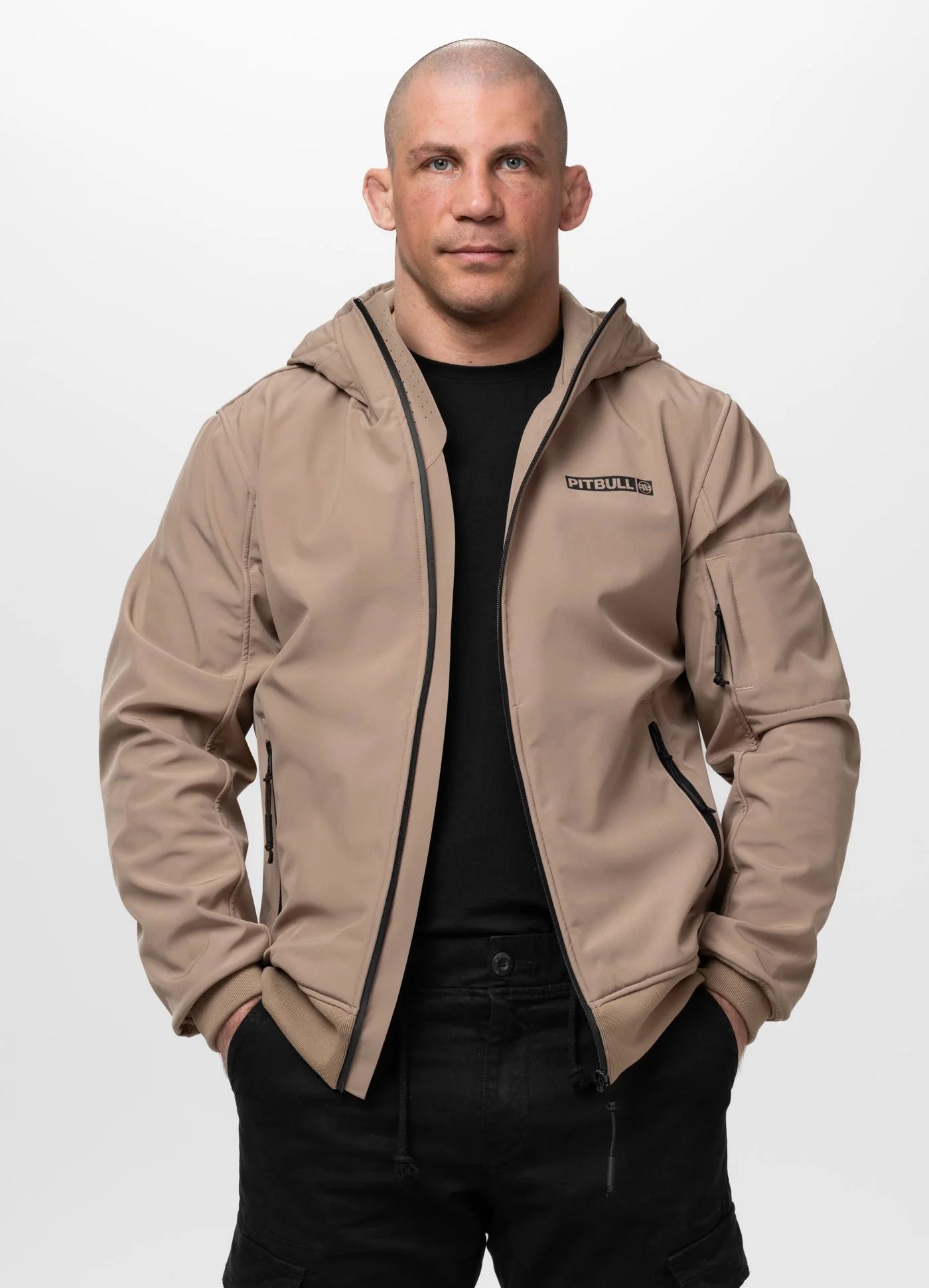 Kurtka softshell z kapturem ROSCOE