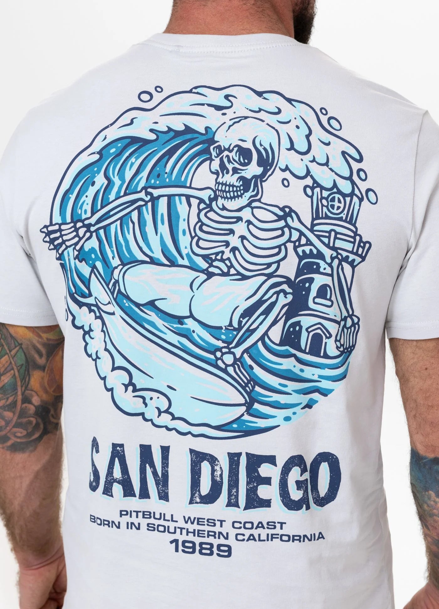 Koszulka męska SKULL SURF