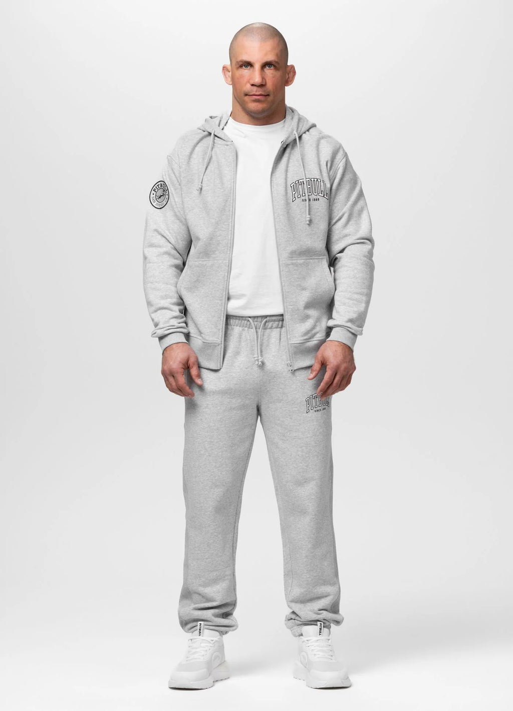 Bluza rozpinana z kapturem BADGER