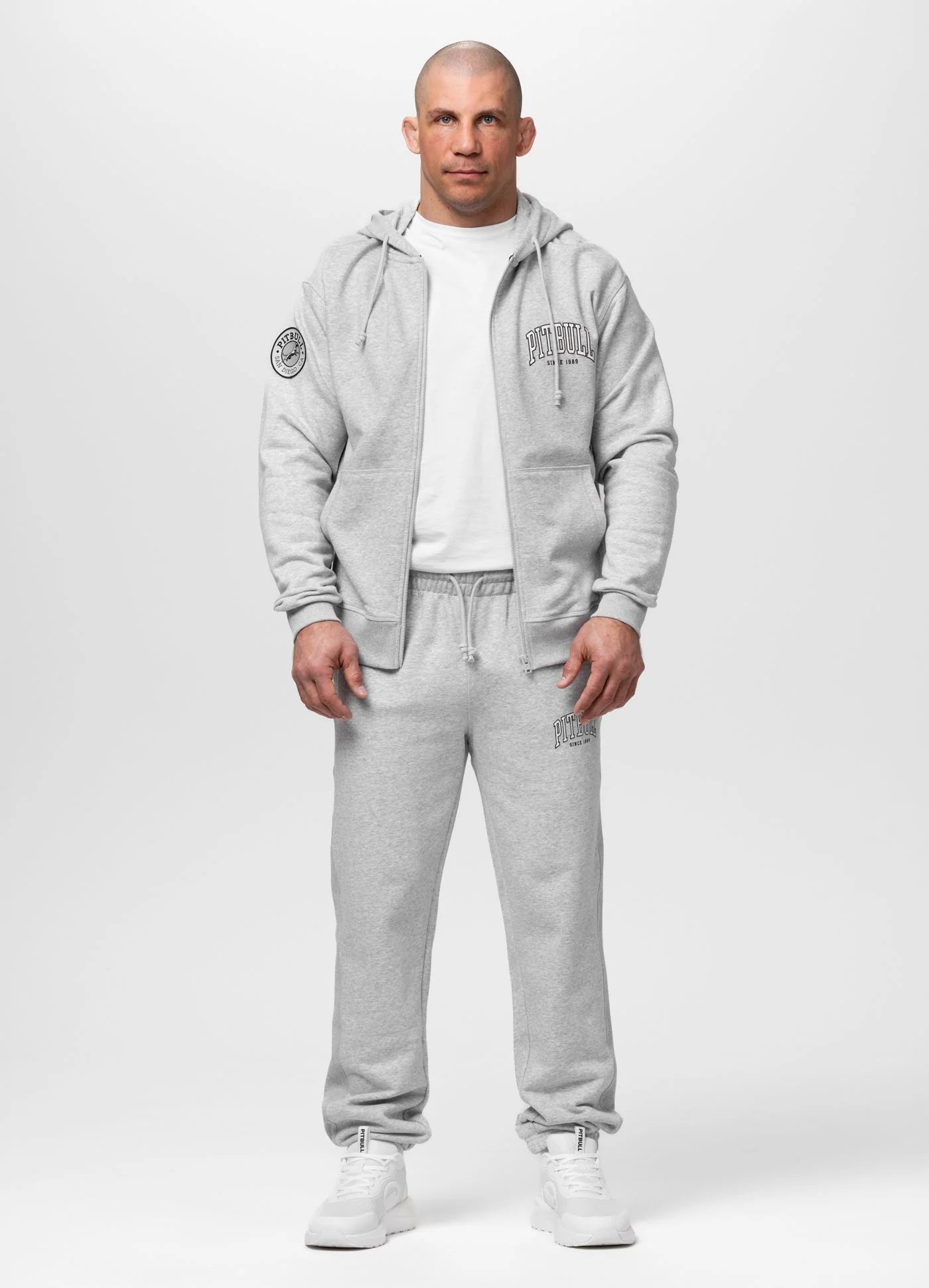 Bluza rozpinana z kapturem BADGER
