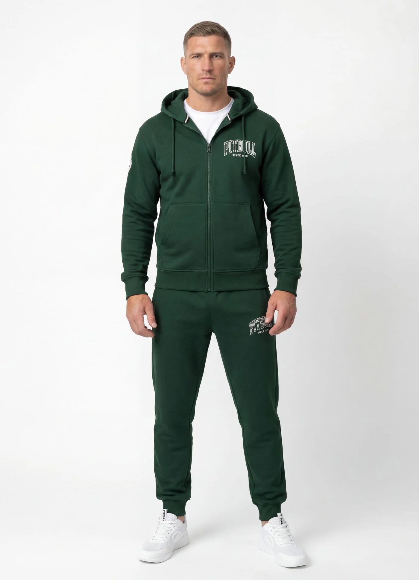 Bluza rozpinana z kapturem BADGER