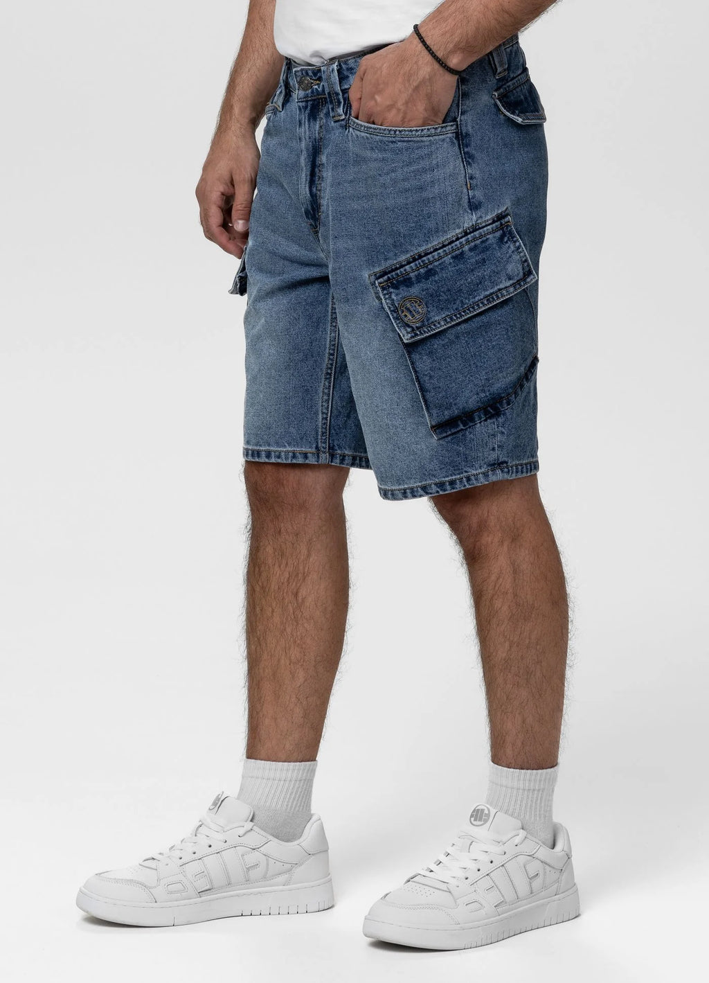 Szorty Jeansowe bojówki Classic Wash STRANDWAY