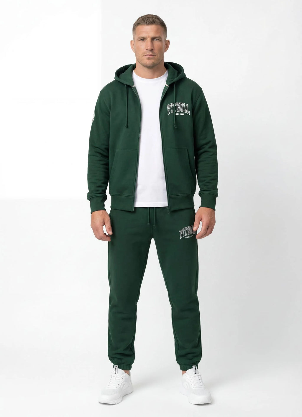 Bluza rozpinana z kapturem BADGER