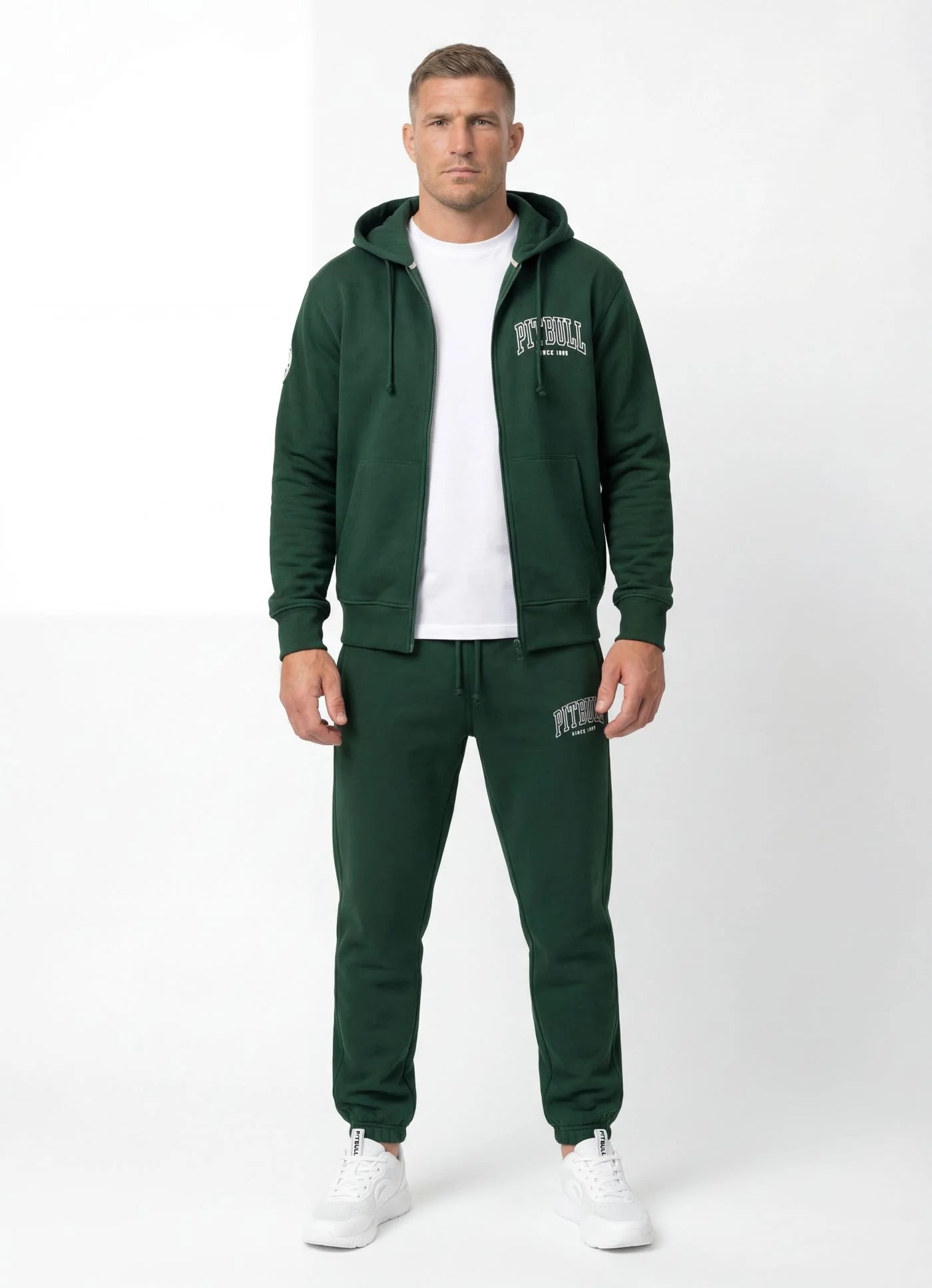 Bluza rozpinana z kapturem BADGER