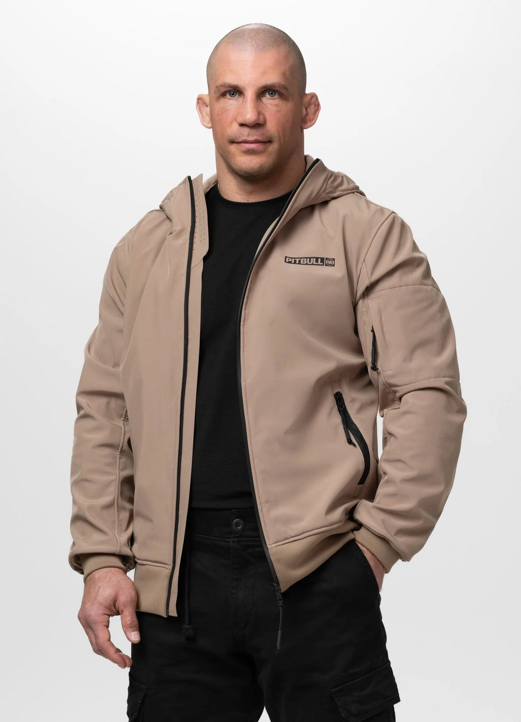 Kurtka softshell z kapturem ROSCOE