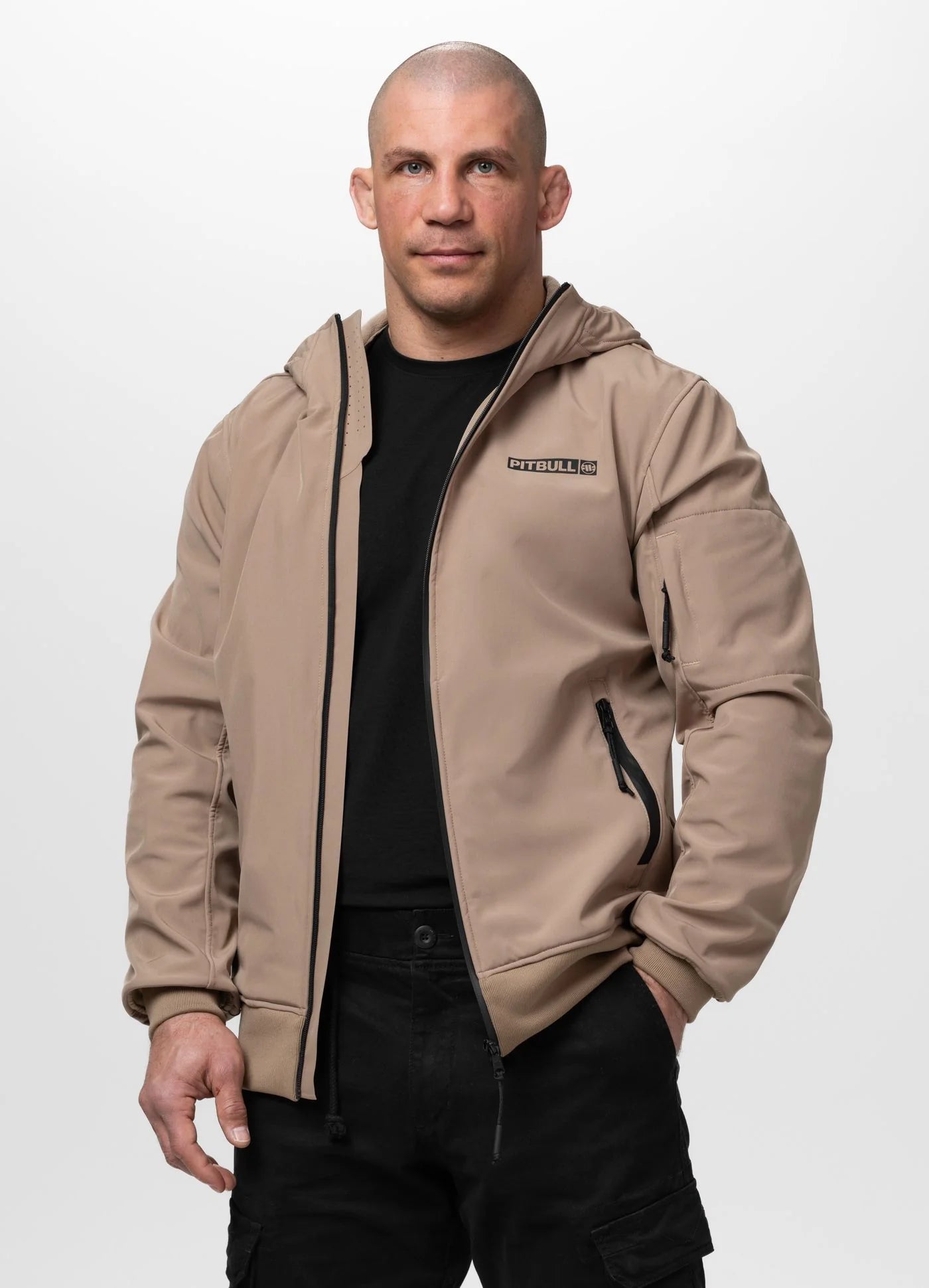 Kurtka softshell z kapturem ROSCOE