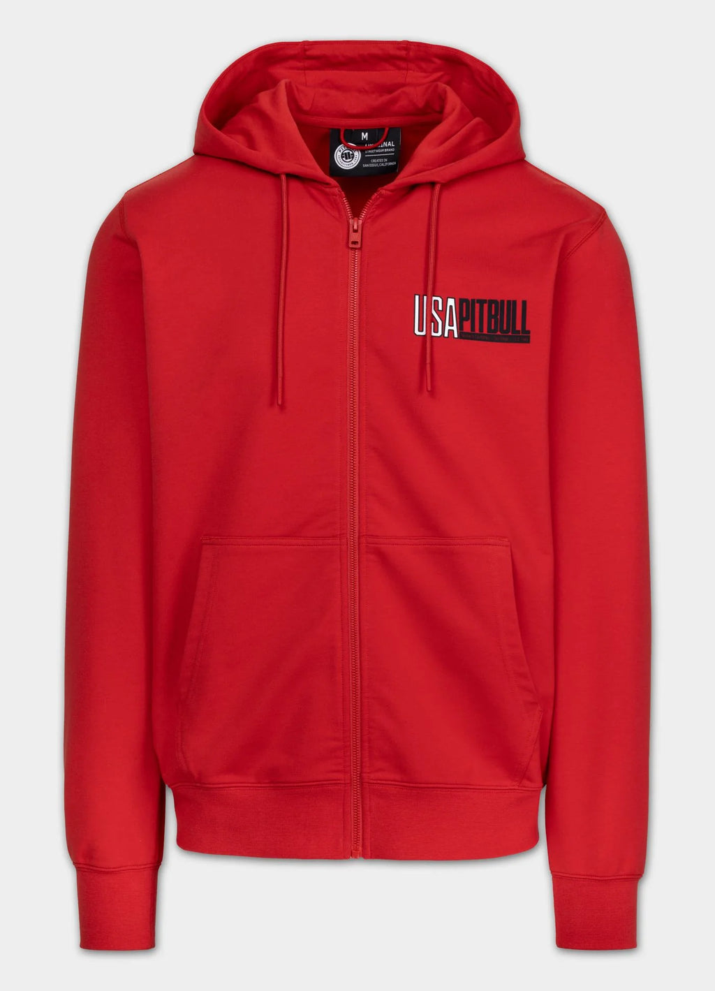 Bluza rozpinana z kapturem USA