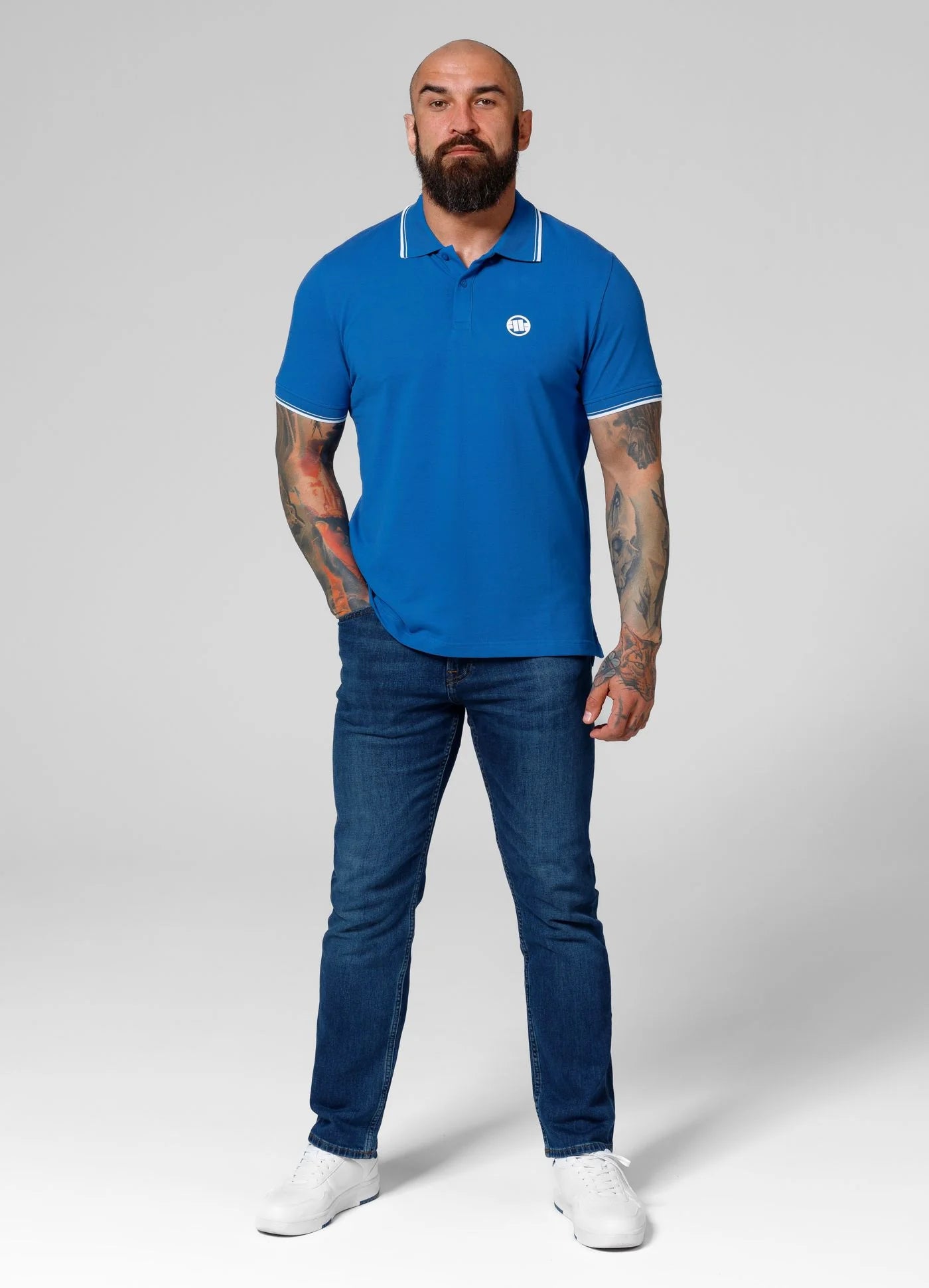 Koszulka Polo Pique STRIPES REGULAR