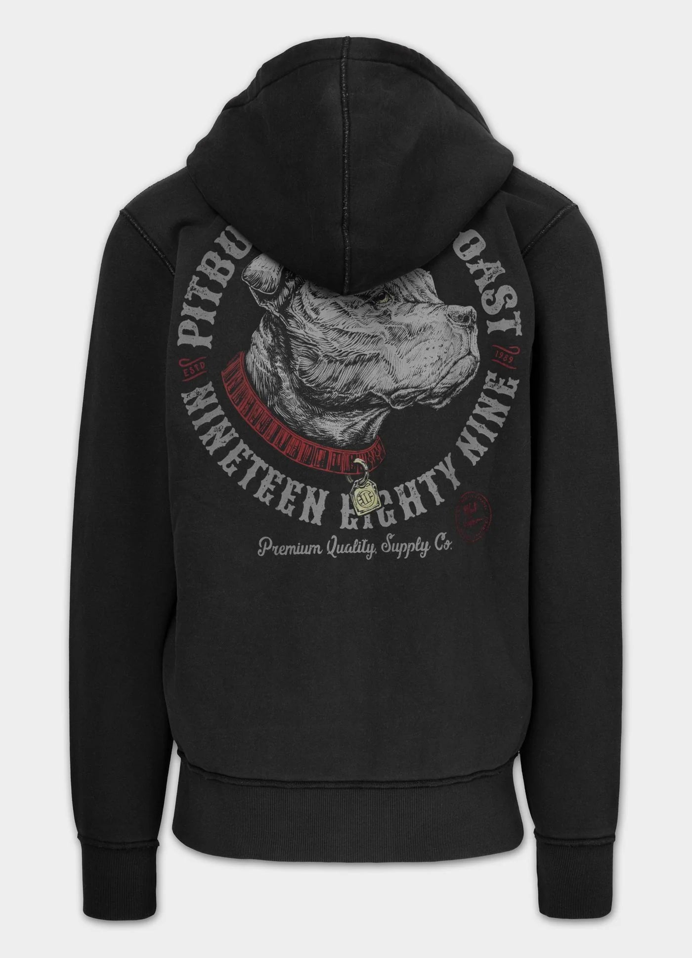 Bluza z kapturem Washed STRENGTH & RESPECT