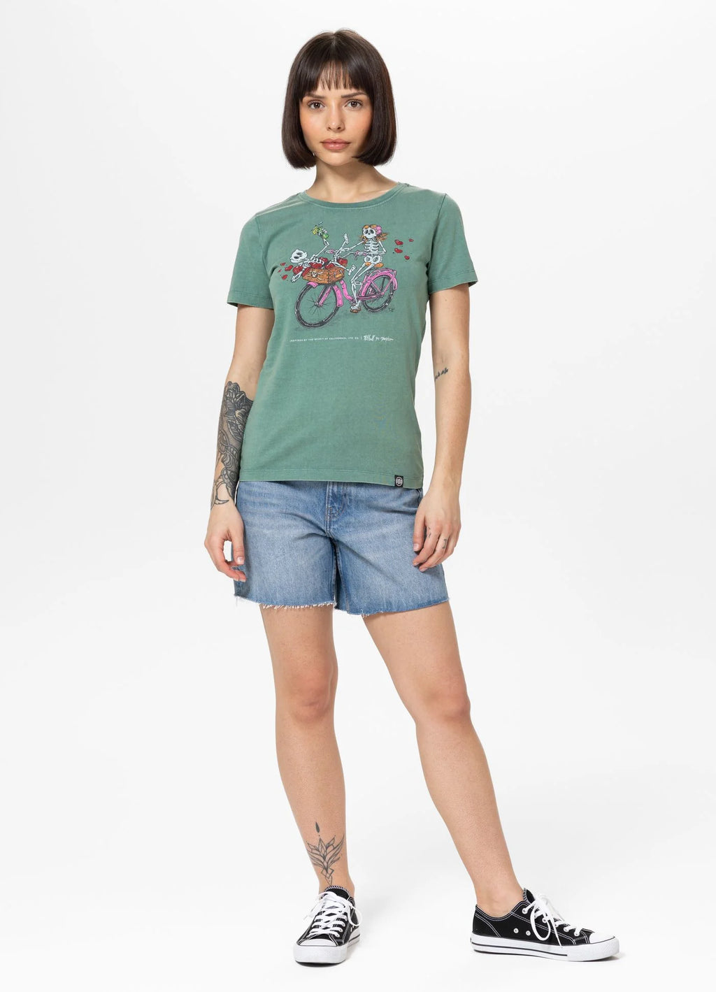 Koszulka damska Denim Washed CRUISINANDBOOZIN