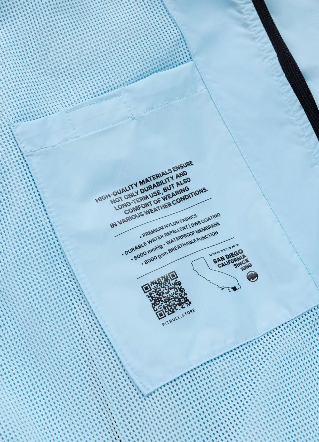 Kurtka przejściowa z kapturem ATHLETIC TAPE