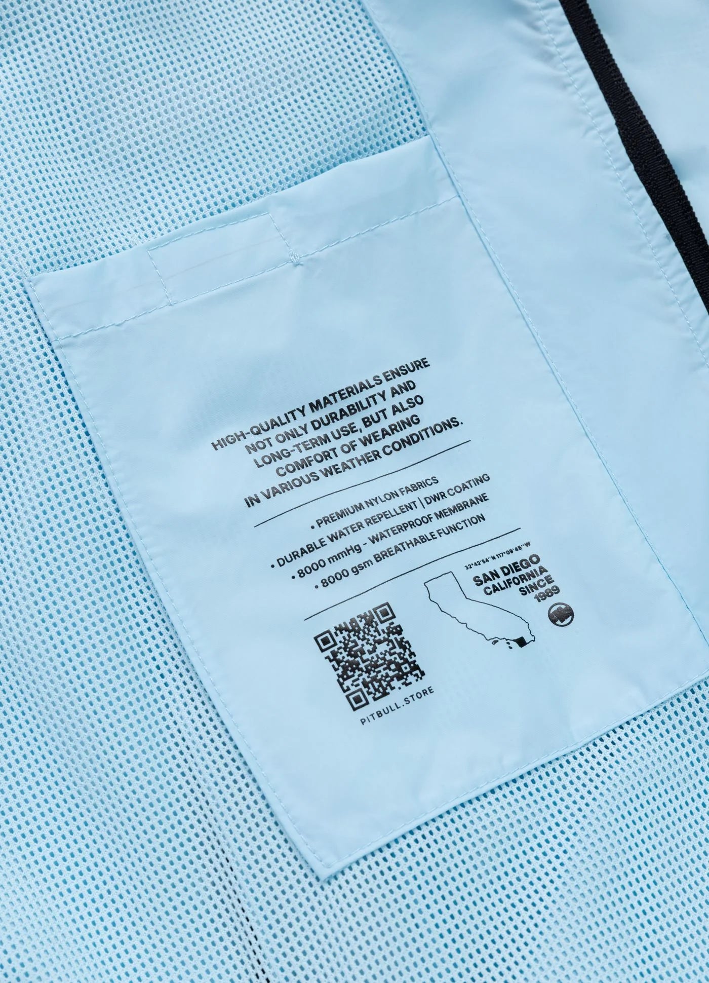 Kurtka przejściowa z kapturem ATHLETIC TAPE