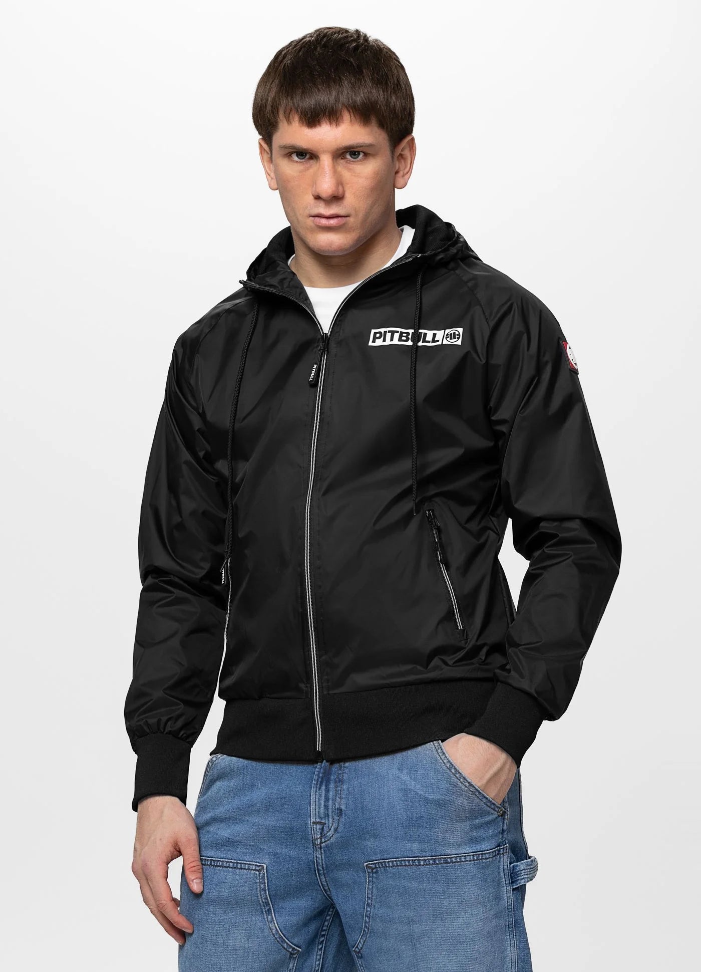 Kurtka przejściowa z kapturem ATHLETIC LOGO