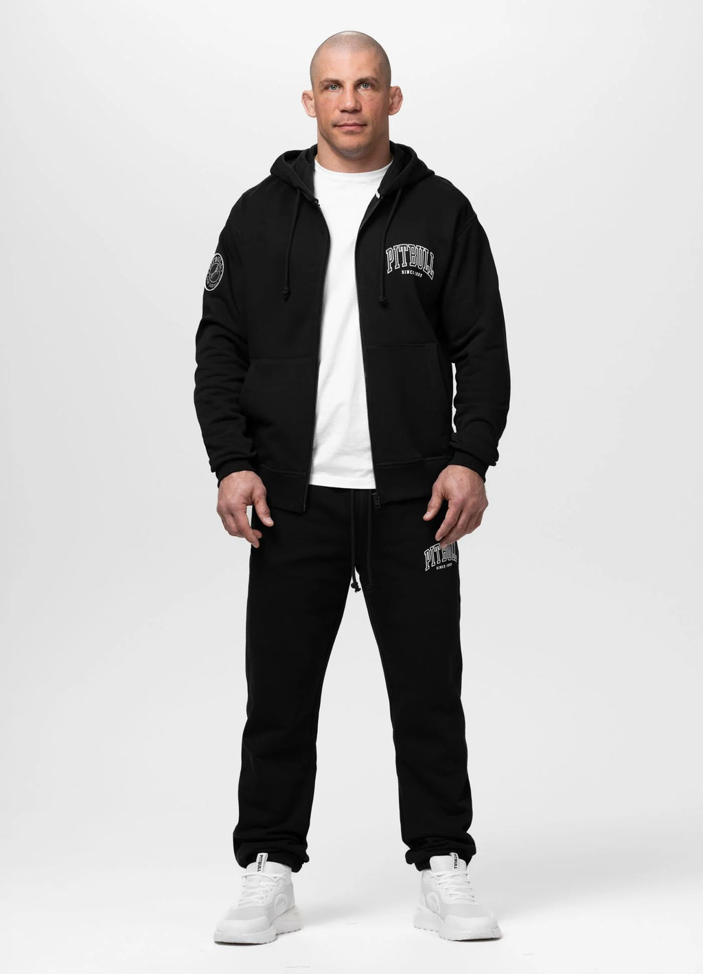 Bluza rozpinana z kapturem BADGER