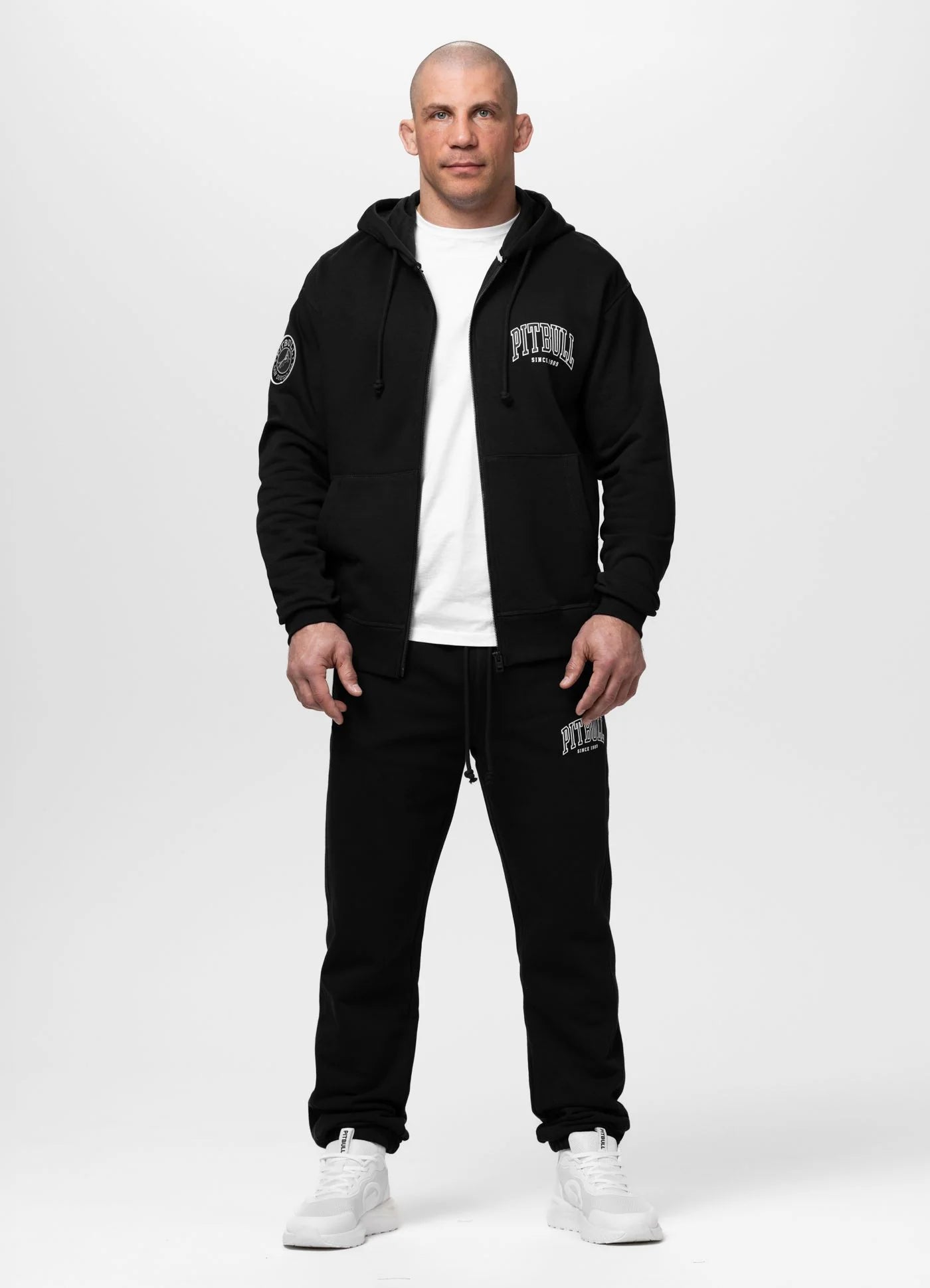 Bluza rozpinana z kapturem BADGER