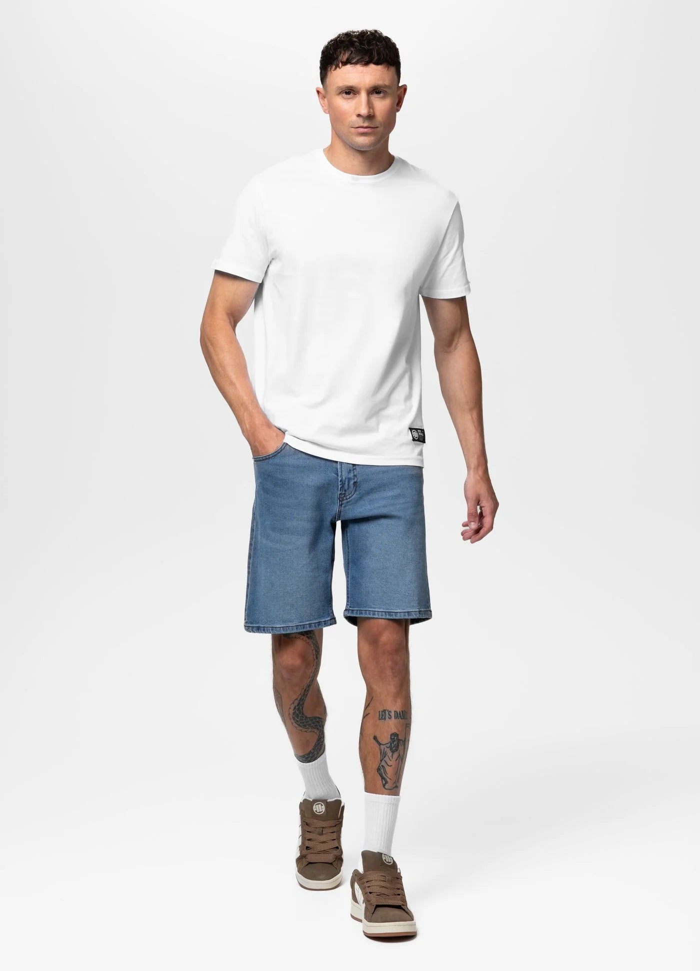 Szorty Jeansowe Classic Wash HORNBLEND